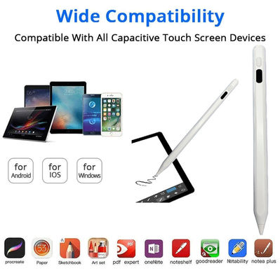 Gepersonaliseerde Aluminiumlcd het Schrijven Tablet Pen Palm Rejection Stylus For Ipad