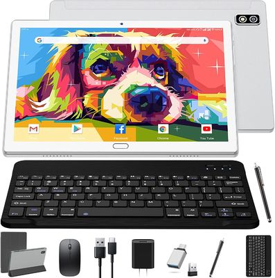 10 van de Kernchromebook van duimocta het Tablet PCvensters 2 in 1 met 4+64/128GB