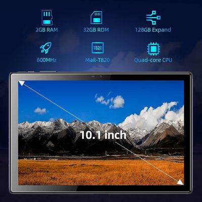 32GB Slim het Stootkussennotitieboekje Android 11 van ROM Quad Core Ultrabook Touchscreen 10,1 Duim