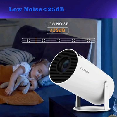 2.69 inch LCD TFT Display 4K HD Projector met Quad-core ARM Cortex-A53 CPU en 1G RAM