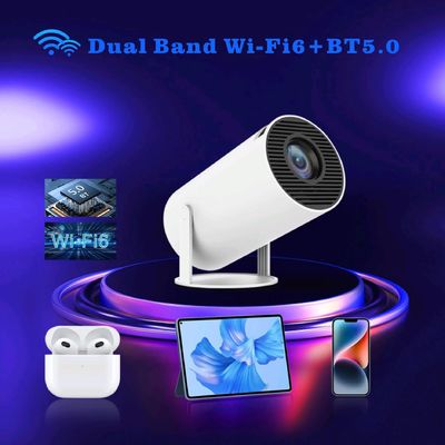 8G ROM Storage 4K HD Projector met quad-core ARM Cortex-A53 CPU en Mali-G31 GPU